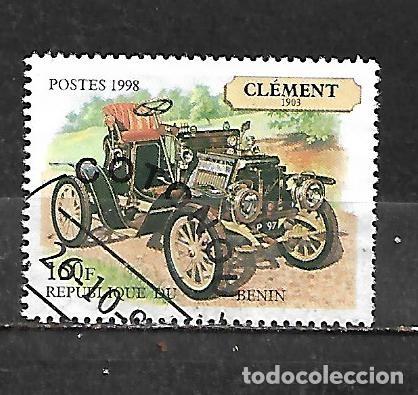Sellos: 1998: Autom&oacute;viles de &eacute;poca - Clement Voiturette, 1903 (CTO)