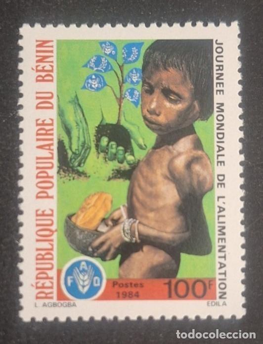 Stamps: Ben&iacute;n 1984 Mi. 376 D&iacute;a Mundial Alimentaci&oacute;n FAO ni&ntilde;o
