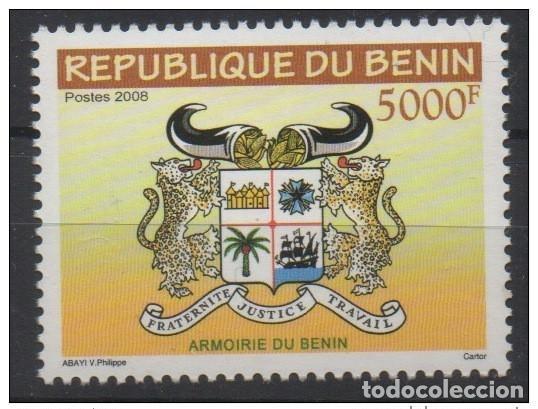 Sellos: Ben&iacute;n 2008 Mi. 1461 x Escudo de armas Wappen 5000 F MNH