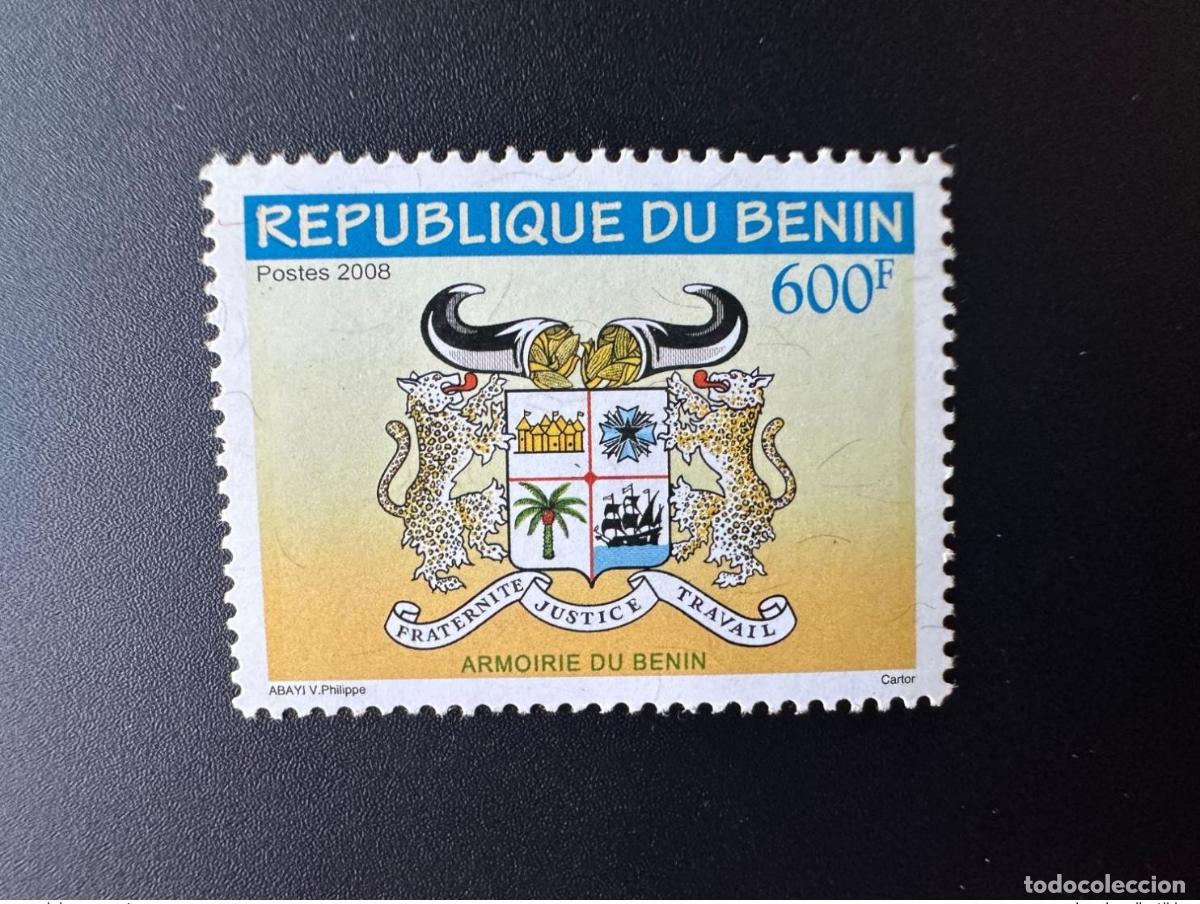 Timbres: Ben&iacute;n 2008 Mi. Hilo de seda B 1458 Y Seidefaden Armory 600 F MNH**