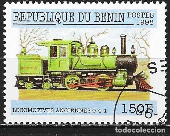 Sellos: Benin 1998 - Mi 1025 - YT 815 - Locomotora
