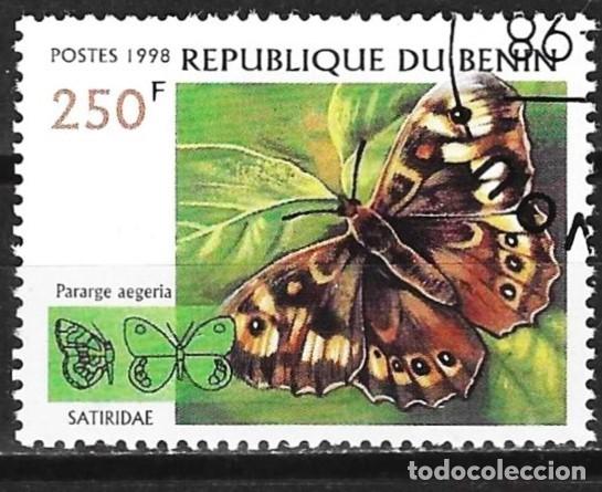 Sellos: Benin 1998 - Mi 1073 - YT 859 - Mariposa
