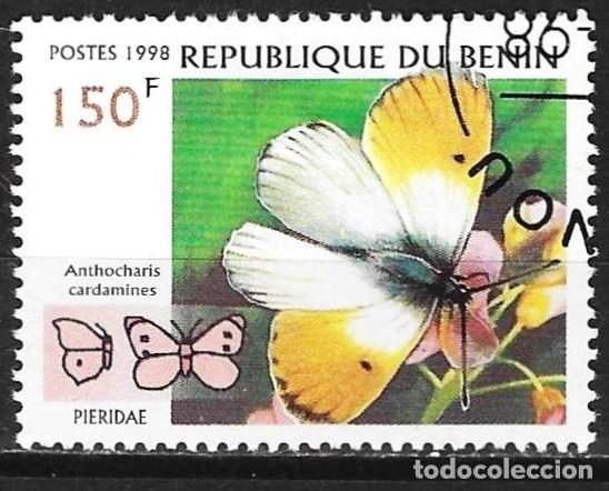 Sellos: Benin 1998 - Mi 1071 - YT 857 - Mariposa