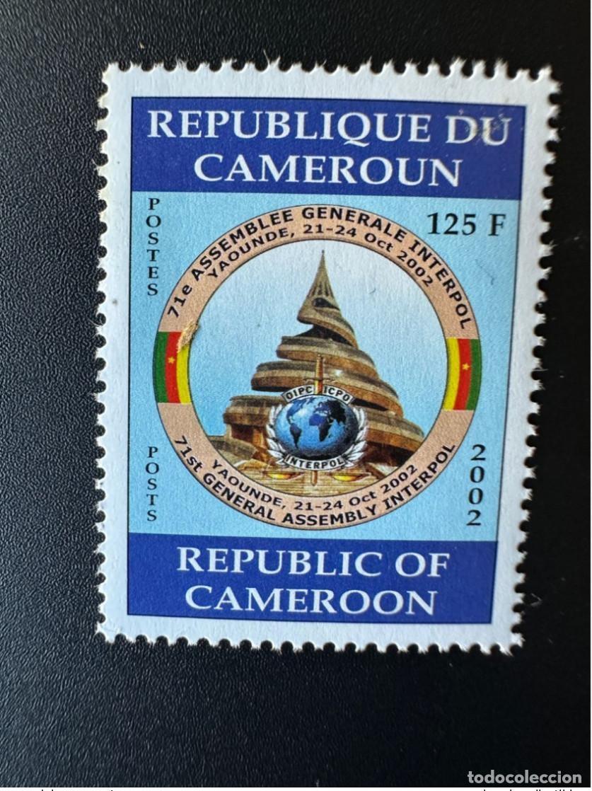 Sellos: Camer&uacute;n Kamerun 2002 Mi. 1248 71a Asamblea de la INTERPOL Yaund&eacute;