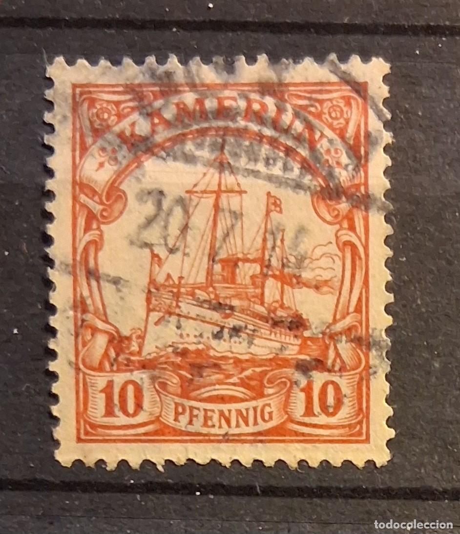 Sellos: CAMER&Uacute;N ALEM&Aacute;N, 1900, CAT.YT.9.