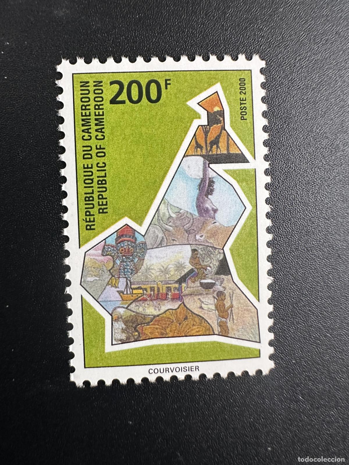 Selos: Camer&uacute;n 2000 Mi. 1240 Mapa Turismo Jirafa Artesan&iacute;a Cultura Vida Silvestre