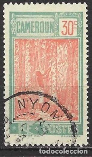 Sellos: Camer&uacute;n 1925 - Mi 78 - YT 115 - Cosecha de caucho - MNG