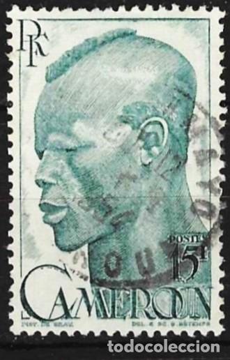 Sellos: Camer&uacute;n 1946 - Mi 286b - YT 292 - Hombre