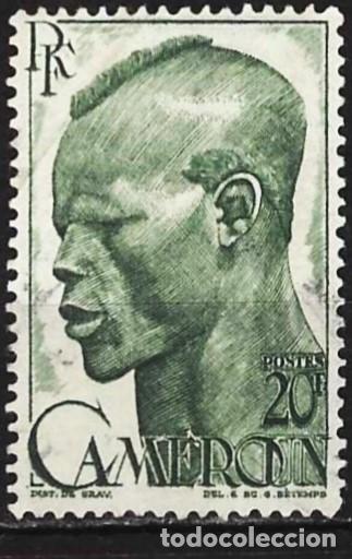 Sellos: Camer&uacute;n 1946 - Mi 287 - YT 293 - Hombre