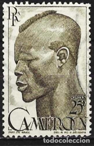 Sellos: Camer&uacute;n 1946 - Mi 288 - YT 294 - Hombre