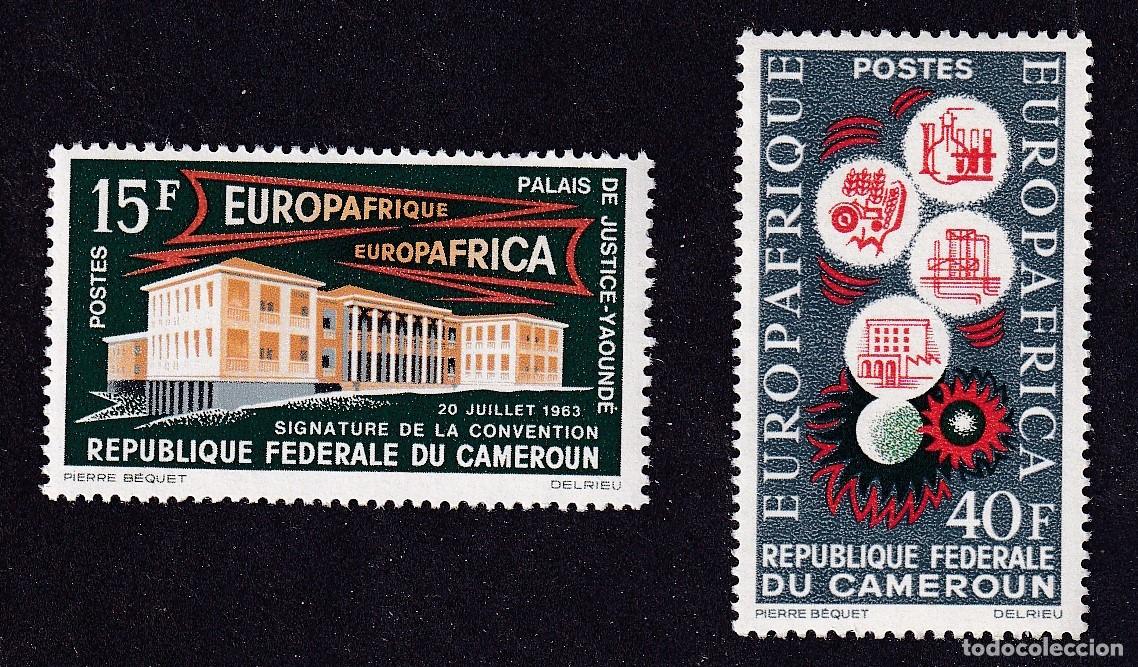 Sellos: CAMEROUN n&deg; 379 et 380 ** Europafrique