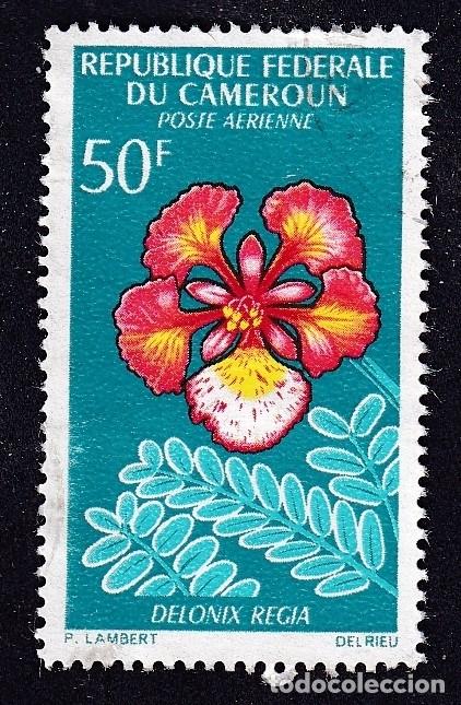 Sellos: CAMEROUN PA n&deg; 82 fleur delonix regia neuf sans gomme