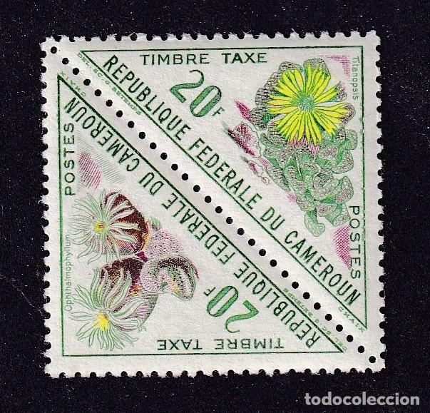 Sellos: CAMEROUN taxe n&deg; 47 et 48 ** ophtalmophyllum et titanopsis