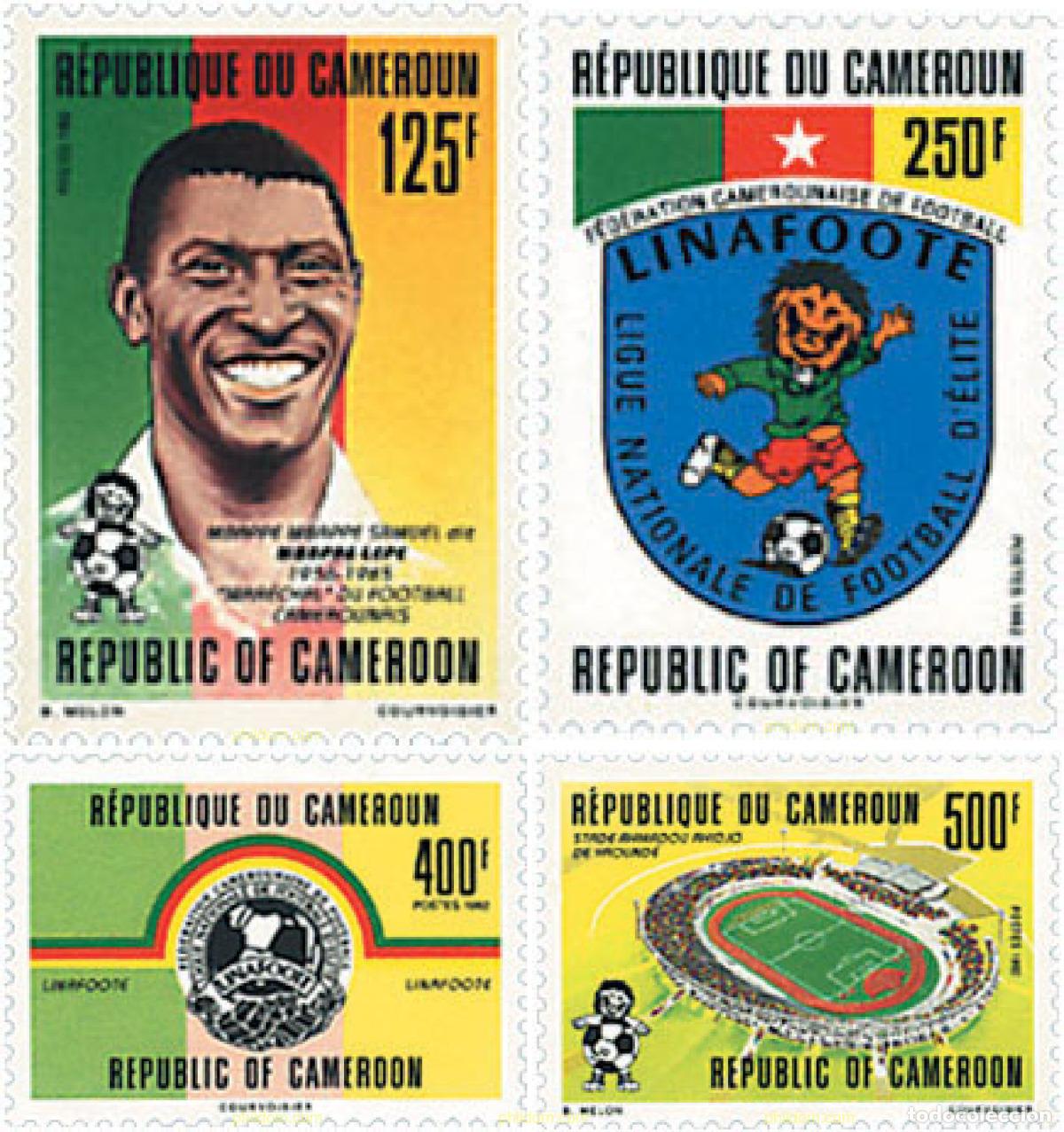 Sellos: 27932 MNH CAMERUN 1992 FUTBOL