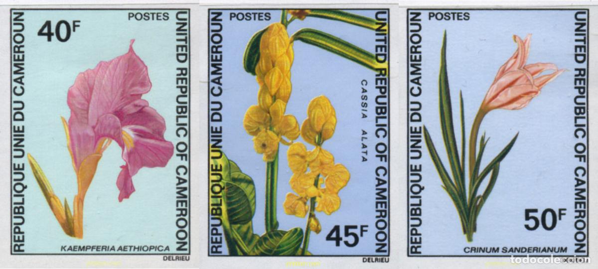 Sellos: 194549 MNH CAMERUN 1972 FLORES