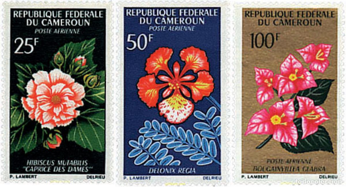 Sellos: 372957 MNH CAMERUN 1966 FLORES
