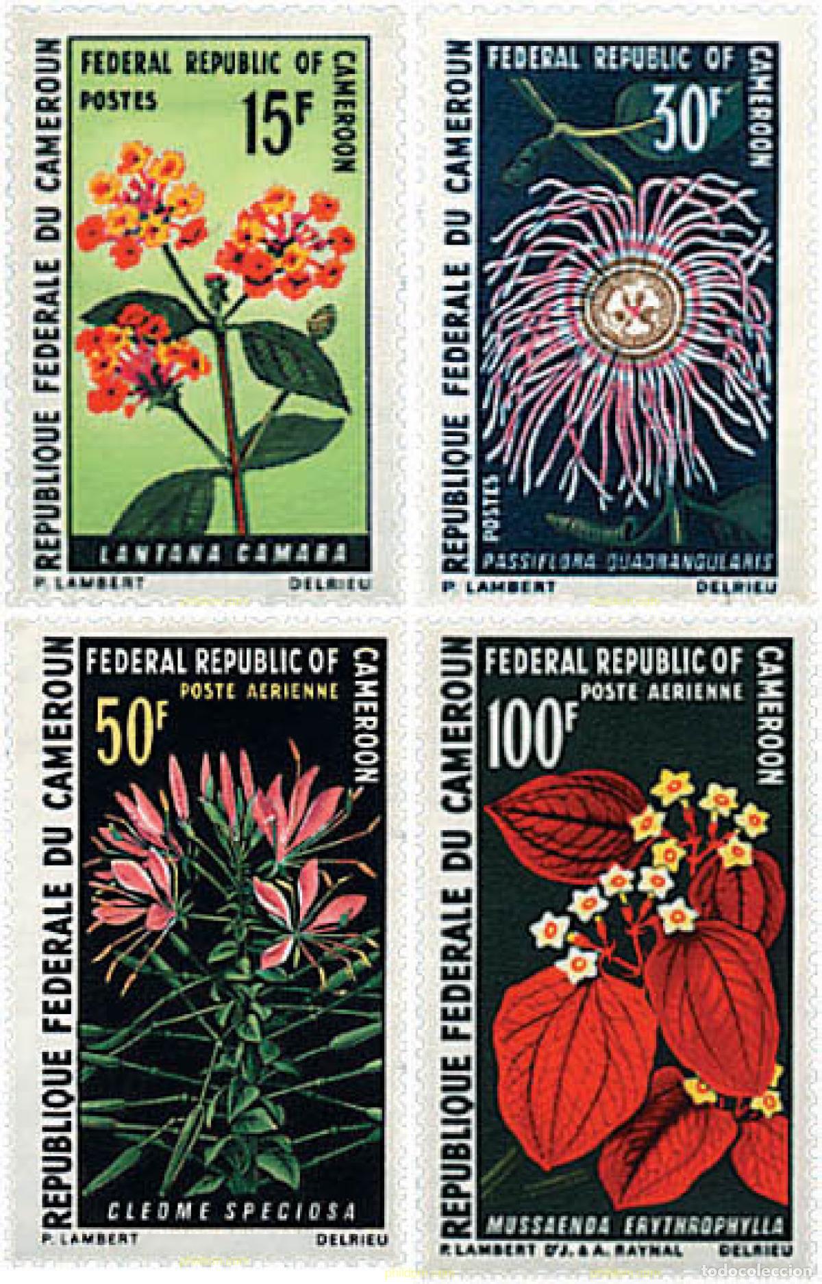 Sellos: 82194 MNH CAMERUN 1970 FLORES