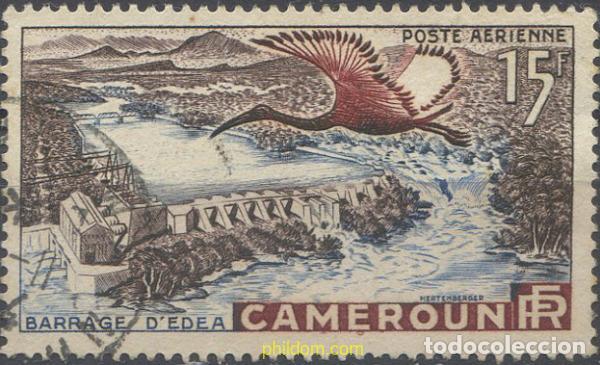 Sellos: 57984 MNH CAMERUN 1953 INAUGURACION DE LA PRESA DE EDEA