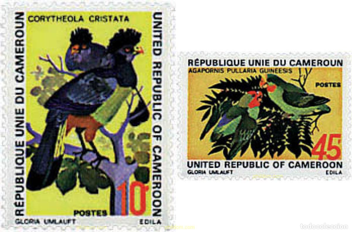 Sellos: 33126 MNH CAMERUN 1972 AVES