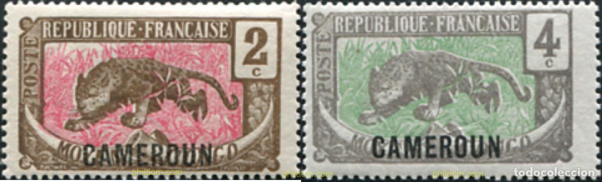 Sellos: 667922 HINGED CAMERUN 1921 SERIE BASICA