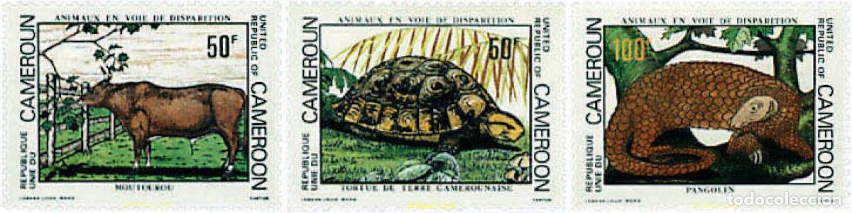 Sellos: 36240 MNH CAMERUN 1981 FAUNA EN PELIGRO DE EXTINCION