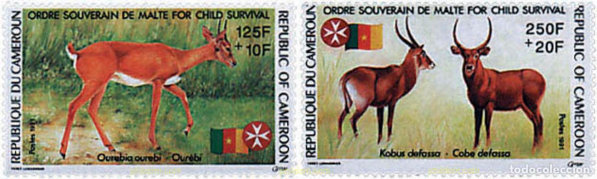 Sellos: 29739 MNH CAMERUN 1991 ORDEN DE MALTA