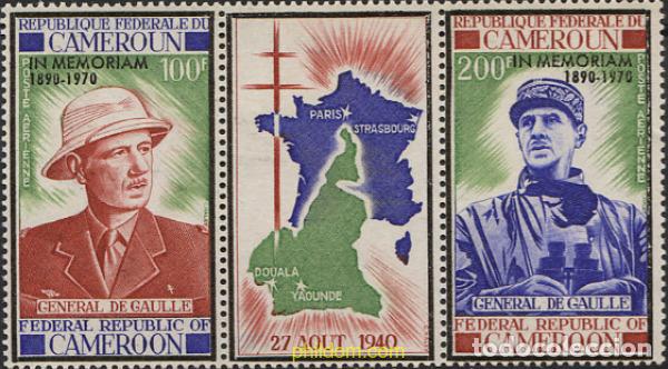 Sellos: 172588 MNH CAMERUN 1970 GENERAL DE GAULLE