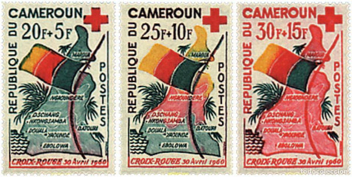 Sellos: 197164 MNH CAMERUN 1961 CRUZ ROJA