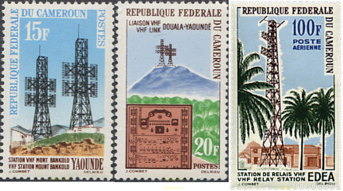 Sellos: 197185 MNH CAMERUN 1963 COMUNICACIONES