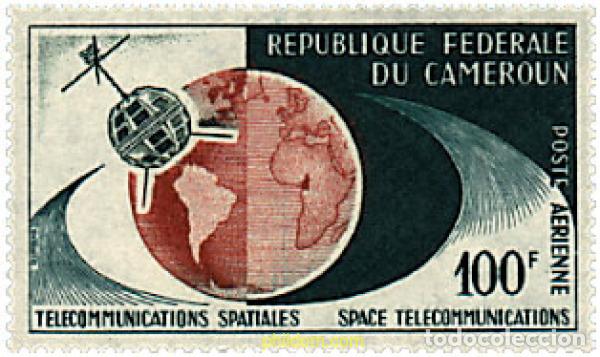 Sellos: 206800 MNH CAMERUN 1963 TELECOMUNICACIONES