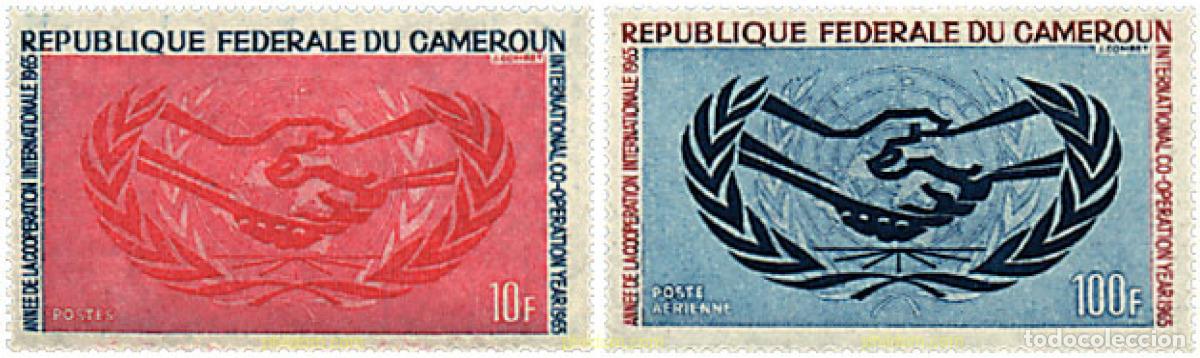 Sellos: 139667 MNH CAMERUN 1965 A&Ntilde;O DE LA COOPERACION INTERNACIONAL