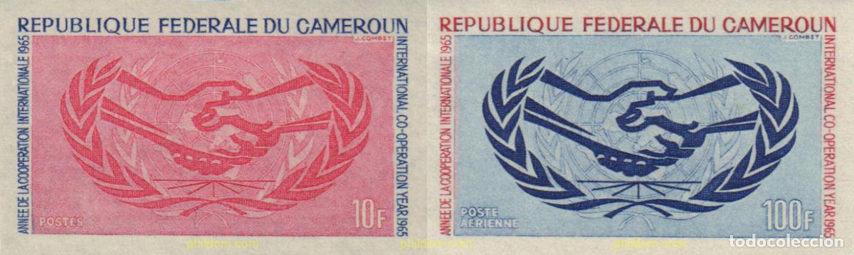 Sellos: 139668 MNH CAMERUN 1965 A&Ntilde;O DE LA COOPERACION INTERNACIONAL