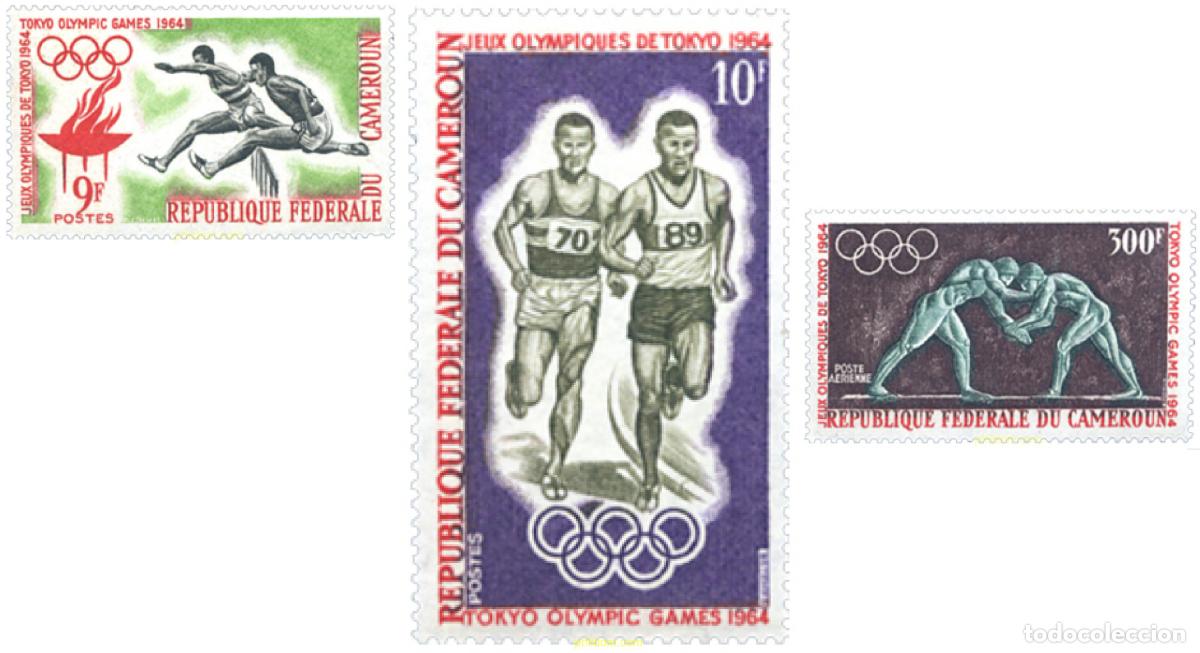 Sellos: 27516 MNH CAMERUN 1964 18 JUEGOS OLIMPICOS VERANO TOKIO 1964