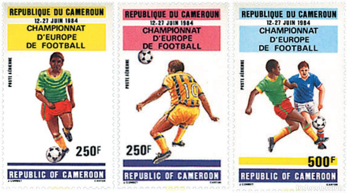 Sellos: 27528 MNH CAMERUN 1984 CAMPEONATOS DE EUROPA DE FUTBOL