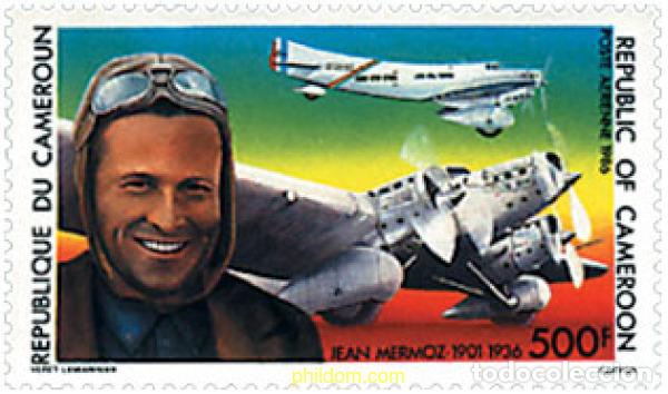 Sellos: 632695 MNH CAMERUN 1986 PIONERO DE LA AVIACION