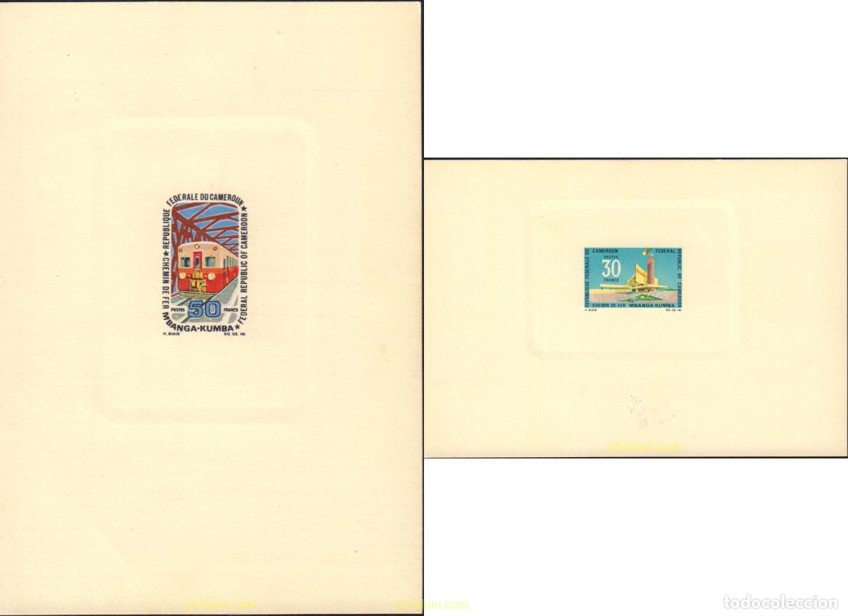 Timbres: 572223 MNH CAMERUN 1969 FERROCARRIL DE MBANGA-KUMBA