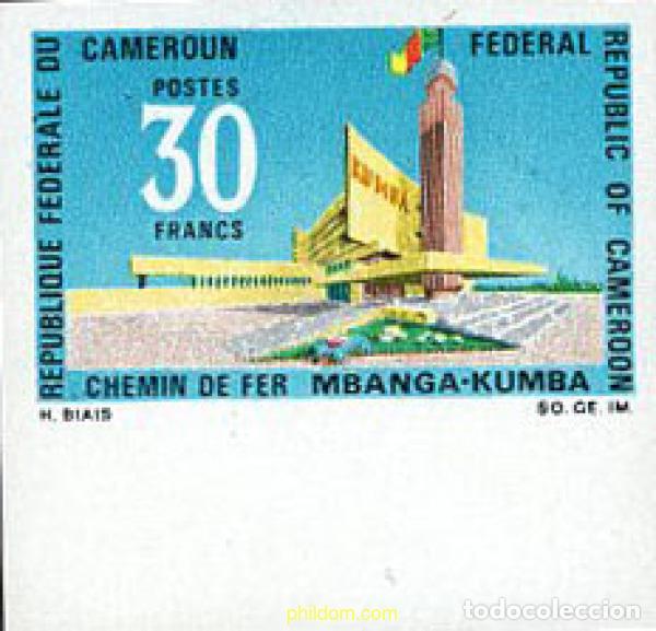 Timbres: 674684 MNH CAMERUN 1969 FERROCARRIL DE MBANGA-KUMBA