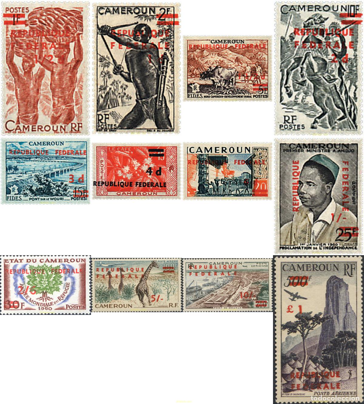 Sellos: 57987 MNH CAMERUN 1961 REUNIFICACION