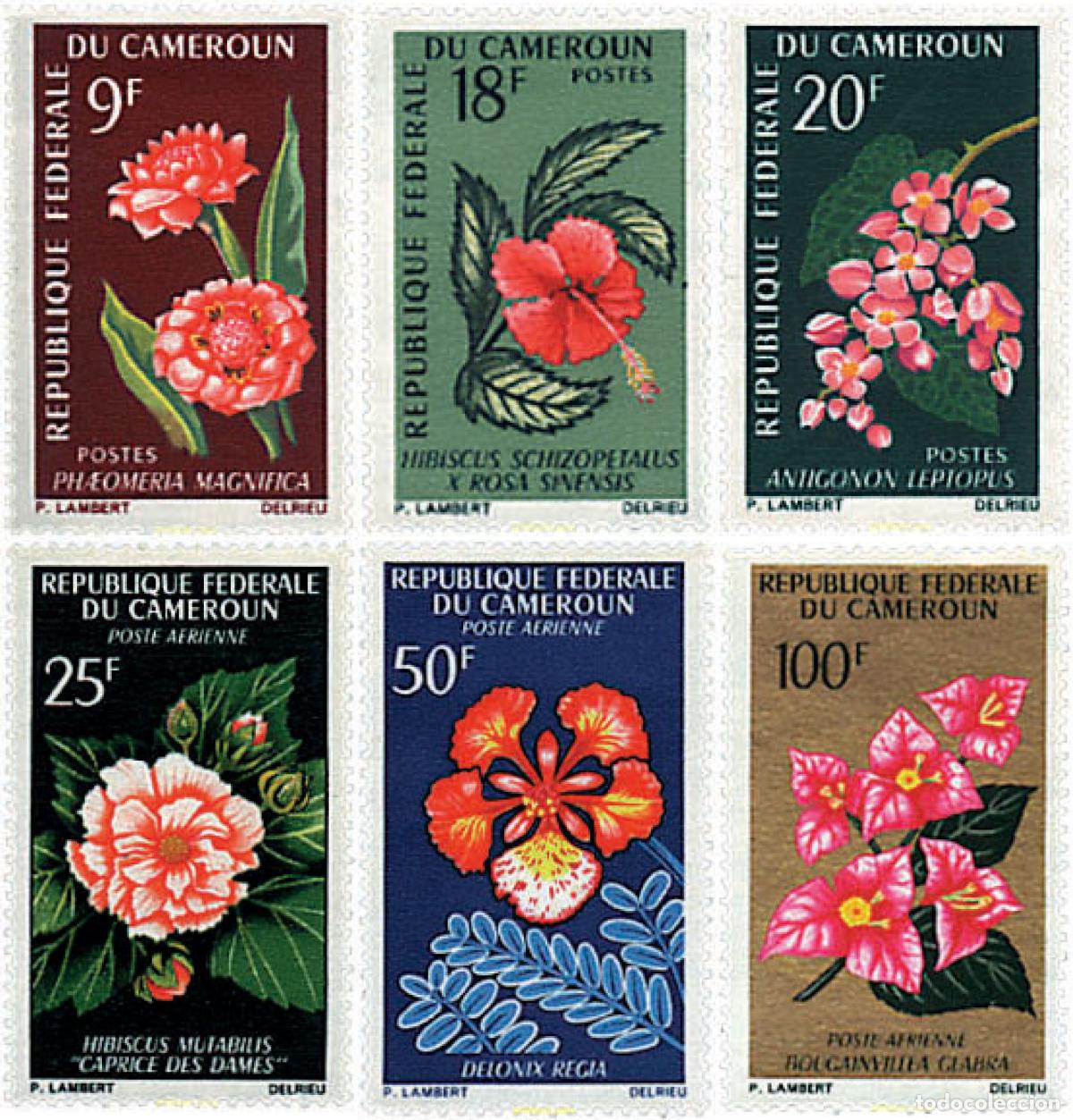 Sellos: 82206 MNH CAMERUN 1966 FLORES