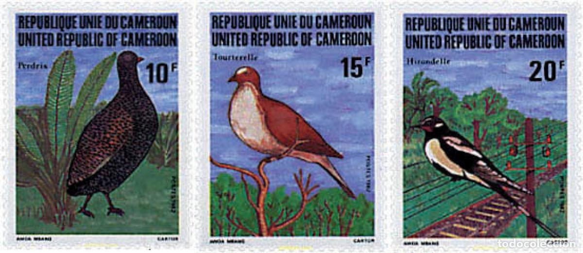 Sellos: 57993 MNH CAMERUN 1982 AVES