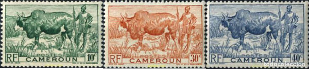 Francobolli: 206994 HINGED CAMERUN 1946 SERIE BASICA