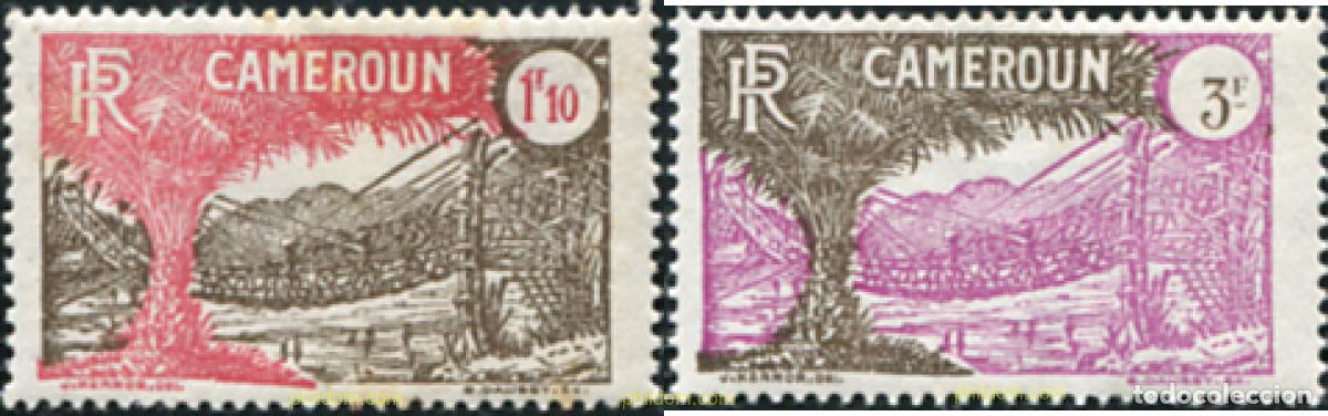 Sellos: 667874 HINGED CAMERUN 1927 SERIE BASICA