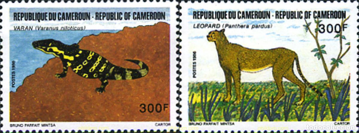 Timbres: 29736 MNH CAMERUN 1986 FAUNA PROTEGIDA