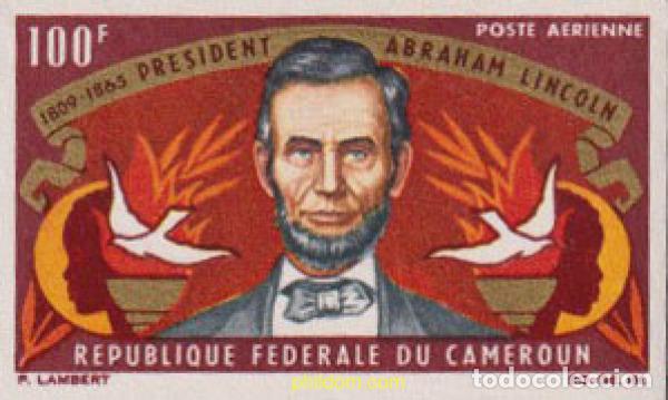 Sellos: 139662 MNH CAMERUN 1965 CENTENARIO DE LA MUERTE DEL PRESIDENTE LINCOLN
