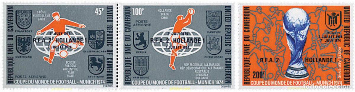 Briefmarken: 27522 MNH CAMERUN 1974 COPA DEL MUNDO DE FUTBOL. ALEMANIA-74