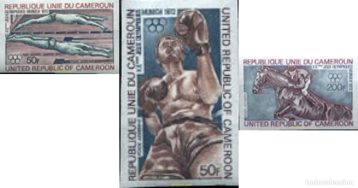 Sellos: 151433 MNH CAMERUN 1972 20 JUEGOS OLIMPICOS VERANO MUNICH 1972