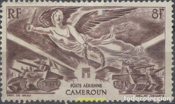 Sellos: 656363 HINGED CAMERUN 1946 ANIVERSARIO DE LA VICTORIA