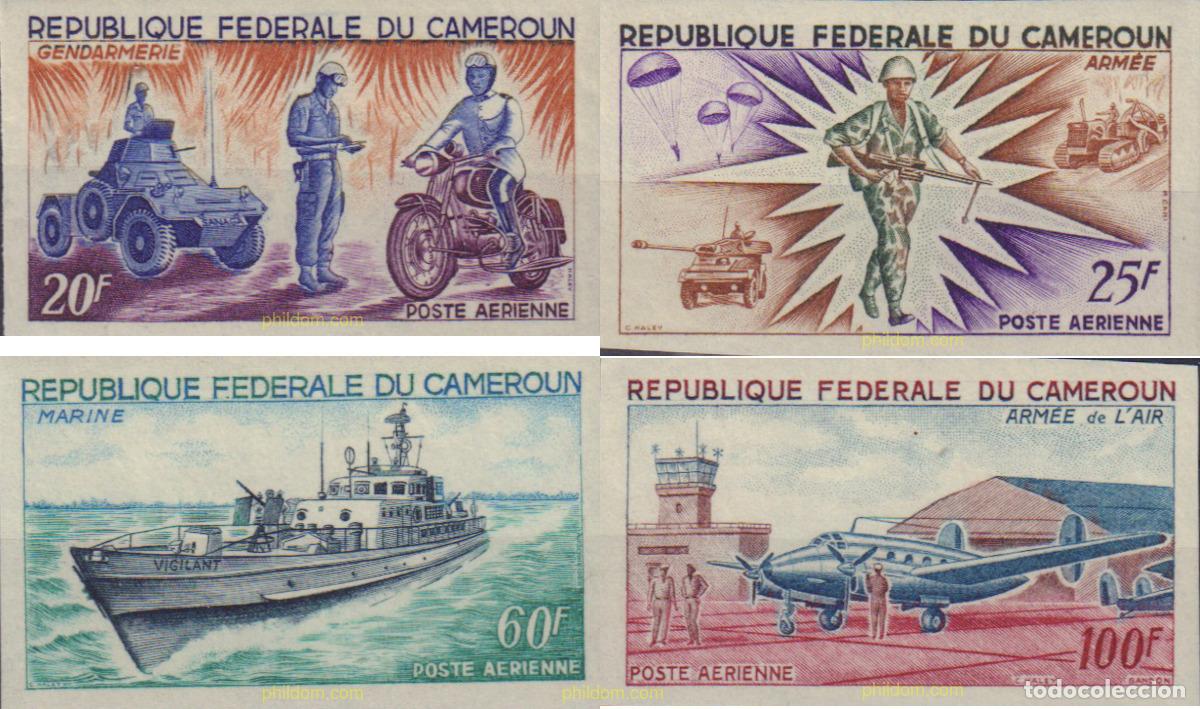 Sellos: 19222 MNH CAMERUN 1966 FUERZAS ARMADAS