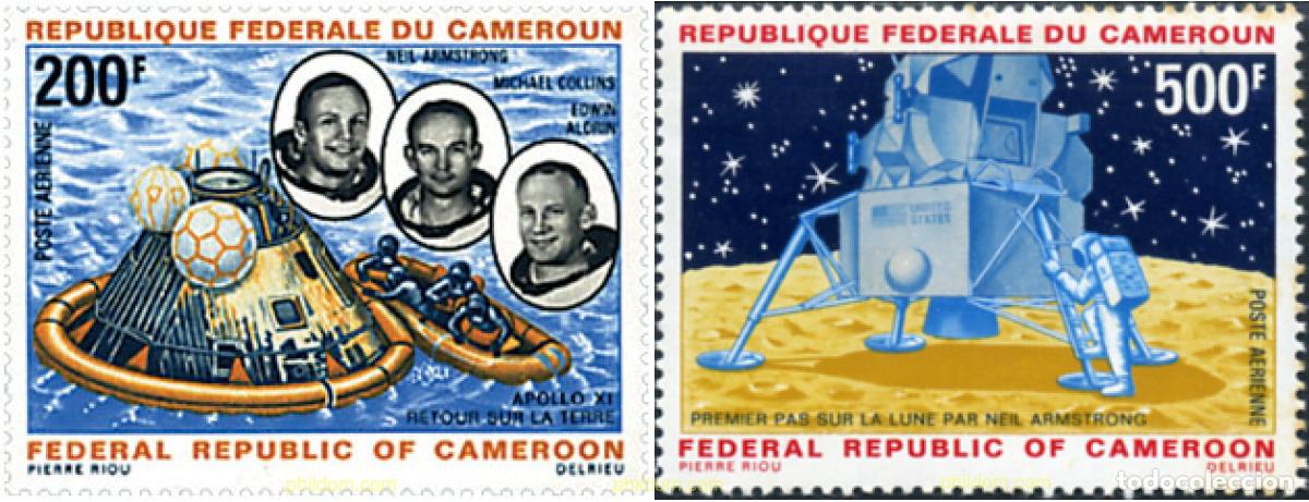 Sellos: 70301 MNH CAMERUN 1969 APOLLO XI