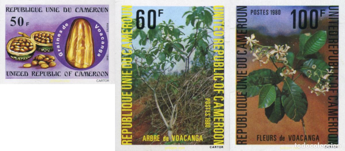 Sellos: 194706 MNH CAMERUN 1980 PLANTAS MEDICINALES